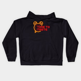 Time To Taste Kids Hoodie